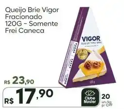 Master Supermercados Queijo brie vigor fracionado oferta