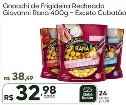 Master Supermercados Gnocchi de Frigideira Recheado Giovanni Rana oferta