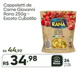 Master Supermercados Capeletti de Carne Giovanni Rana oferta