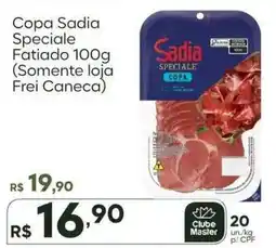 Master Supermercados Copa Sadia Speciale Fatiado oferta