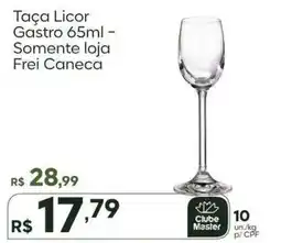 Master Supermercados Taça licor gastro 65ml oferta