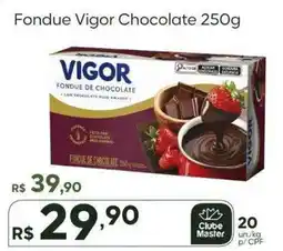 Master Supermercados Fondue vigor chocolate oferta