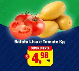 Sj Supermercados batata lisa e tomate kg oferta