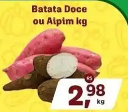 Sj Supermercados Batata Doce ou Aipim kg oferta