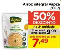 Carrefour Arroz integral Vapza oferta
