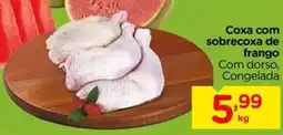 Carrefour Coxa com sobrecoxa de frango oferta