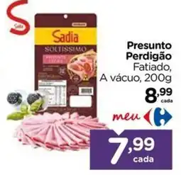 Carrefour Presunto Perdigão Fatiado oferta