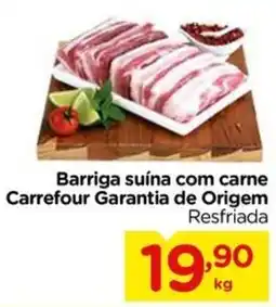 Carrefour Barriga suína com carne oferta