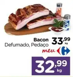 Carrefour Bacon Defumado, Pedaço oferta