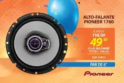 Lojas Cem Alto-falante pioneer 1760 oferta