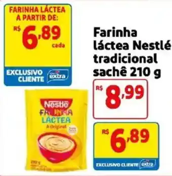 Farinha láctea Nestlé tradicional sachê