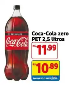 Mercado Extra Coca-Cola zero oferta