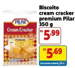 Mercado Extra Biscoito cream cracker premium pilar oferta