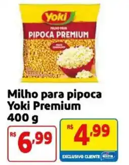 Mercado Extra Milho para pipoca Yoki Premium oferta