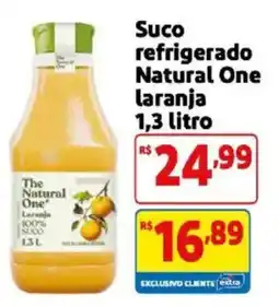 Mercado Extra Suco refrigerado natural one laranja oferta
