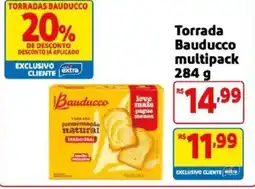 Mercado Extra Torrada bauducco multipack oferta