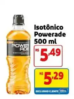 Mercado Extra Isotônico powerade oferta