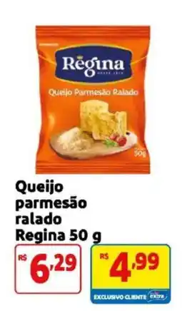 Mercado Extra Queijo parmesão ralado Regina oferta