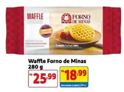 Mercado Extra Waffle forno de minas oferta