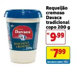 Mercado Extra Requeijão cremoso davaca tradicional oferta