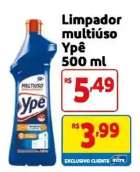 Mercado Extra Limpador multiuso Ypê oferta