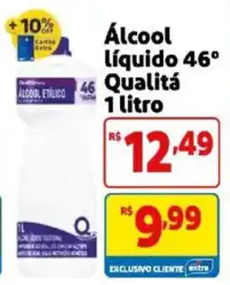 Mercado Extra Álcool líquido 46° Qualitá oferta