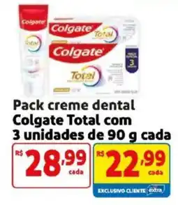 Mercado Extra Pack creme dental colgate total oferta