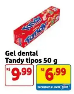 Mercado Extra Gel dental Tandy tipos oferta