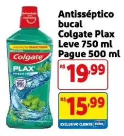 Mercado Extra Antisséptico bucal colgate plax oferta