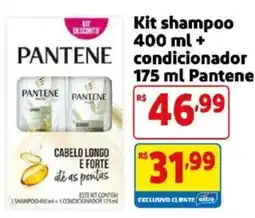 Mercado Extra Kit shampoo pantene oferta