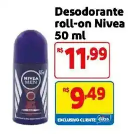Mercado Extra Desodorante roll-on nivea oferta