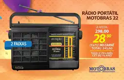 Lojas Cem Rádio am/fm rm-pft22ac oferta