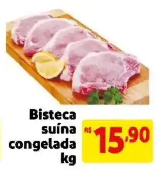 Bisteca suína congelada