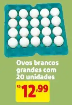 Mercado Extra Ovos brancos grandes oferta