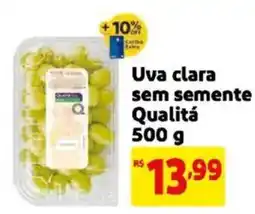 Mercado Extra Uva clara sem semente oferta