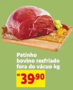 Mercado Extra Patinho bovino resfriado fora do vácuo oferta