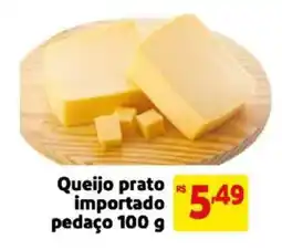 Mercado Extra Queijo prato importado oferta