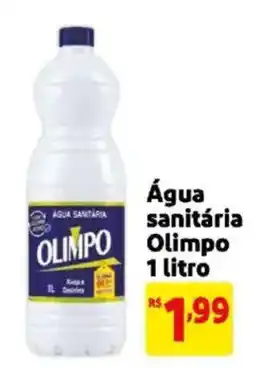 Mercado Extra Água sanitária Olimpo oferta