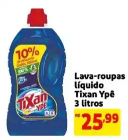 Mercado Extra Lava-roupas líquido Tixan Ypê oferta