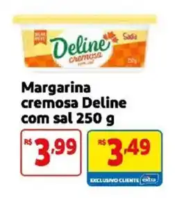 Mercado Extra Margarina cremosa Deline com sal oferta