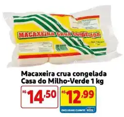 Mercado Extra Macaxeira crua congelada Casa do Milho-Verde oferta