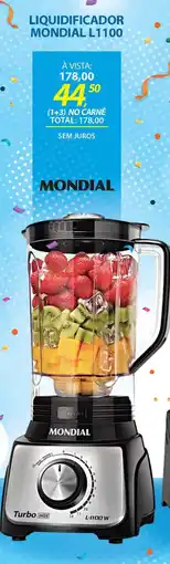 Lojas Cem Liquidificador mondial l1100 oferta