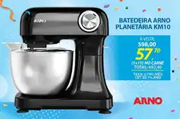 Lojas Cem Batedeira arno planetária km10 oferta