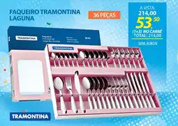 Lojas Cem Faqueiro tramontina laguna oferta