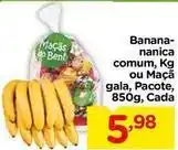 Carrefour Banana/nanica comum ou maçã gala oferta