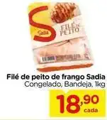 Carrefour Sadia - filé de peito de frango oferta