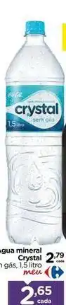 Carrefour Crystal - agua mineral oferta