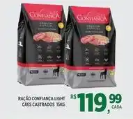 DB Supermercados Confiança - ração confiança light cães castrados oferta
