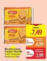 Atacadão Vitarella - biscoito cream cracker oferta