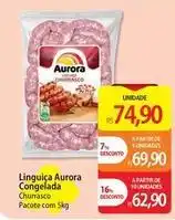 Atacadão Aurora - linguiça congelada oferta